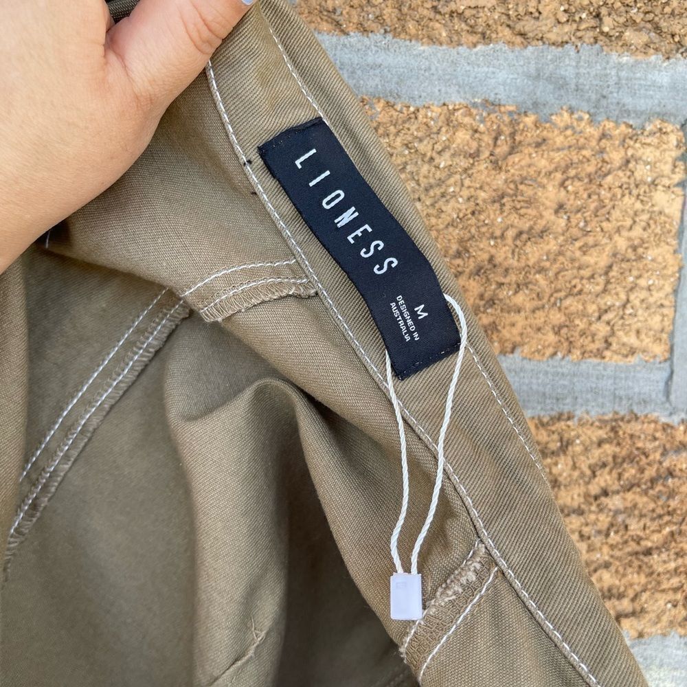 Lioness Jumpsuit “Williamsburg” Coveralls Belted Medium - Picture 11 of 13